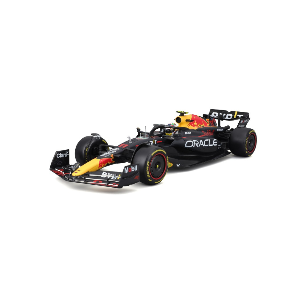 Auto Escala 1:18 Oracle Red Bull W/Driver #11 Sergio Checo Perez