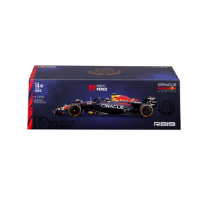 Auto Escala 1:24 Race Oracle Red Bull W/Driver #11 Sergio Checo Perez