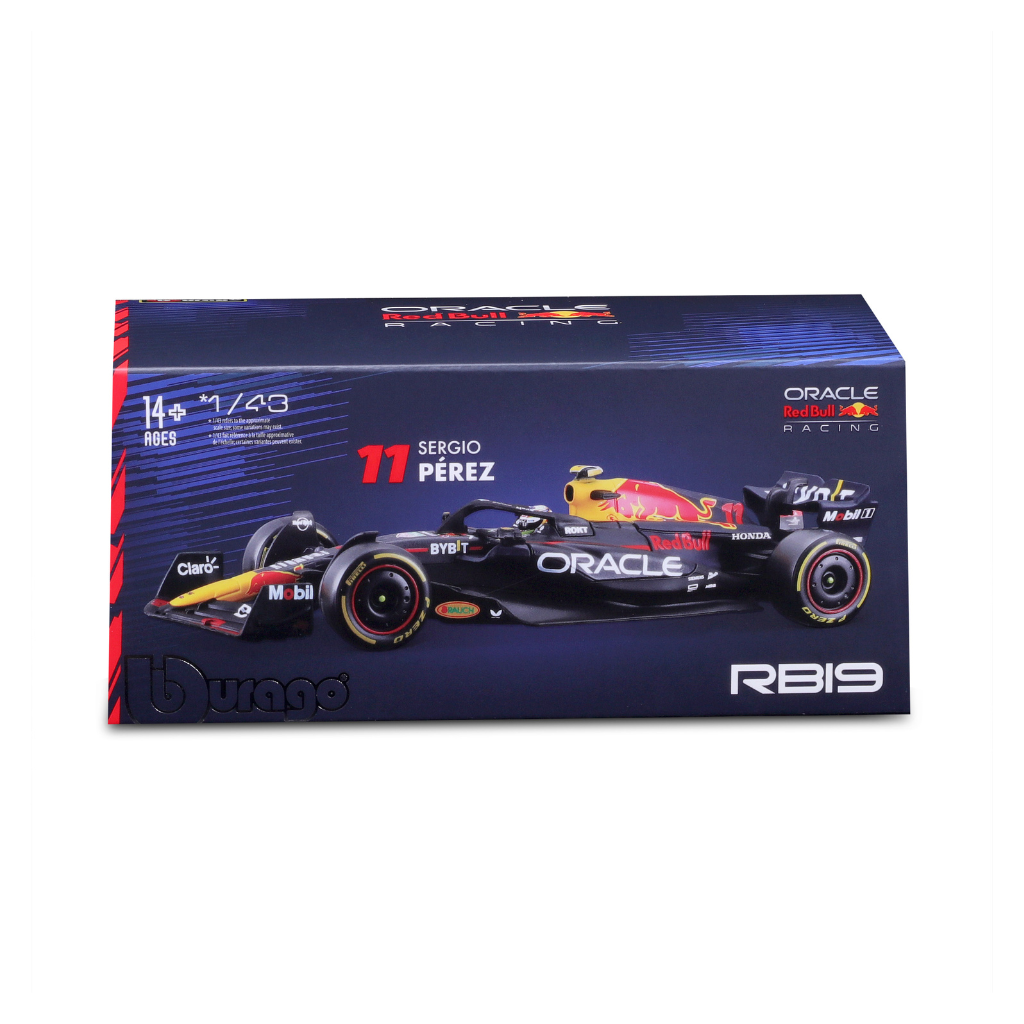 Auto Escala 1:43 Race Oracle Red Bull W/Driver #11 Sergio Checo Perez