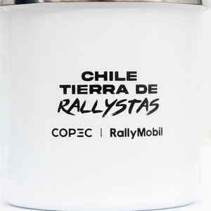 Mug Retro Blanco Rally Copec