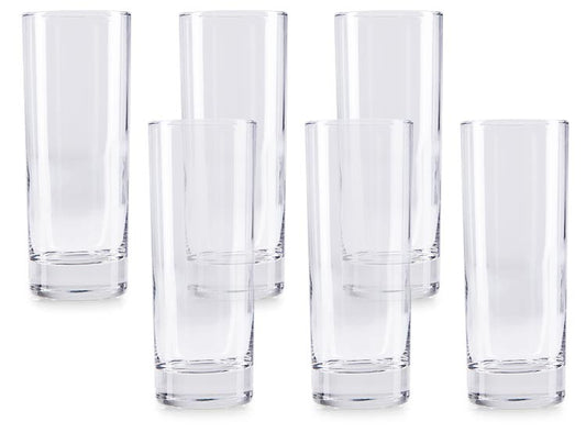 Set 6 Vasos S.Sham Alto 355 Ml