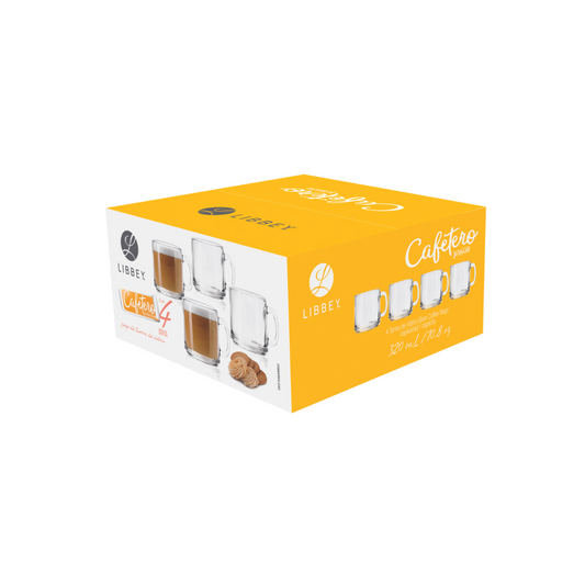 Set 4 Mug Cafetero 320 Ml