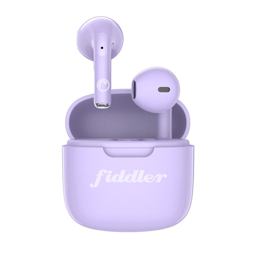 Audífonos Bluetooth Tws Fiddler Colors Morado