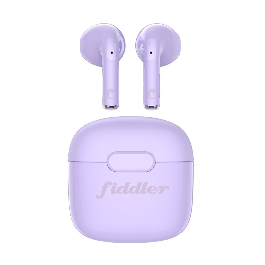 Audífonos Bluetooth Tws Fiddler Colors Morado