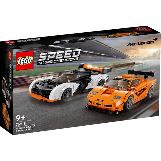 Lego Speed McLaren Solus Gt Y McLaren F1 Lm