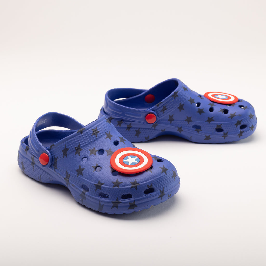 Zueco De Eva Niño Capitán America Avengers  Azul