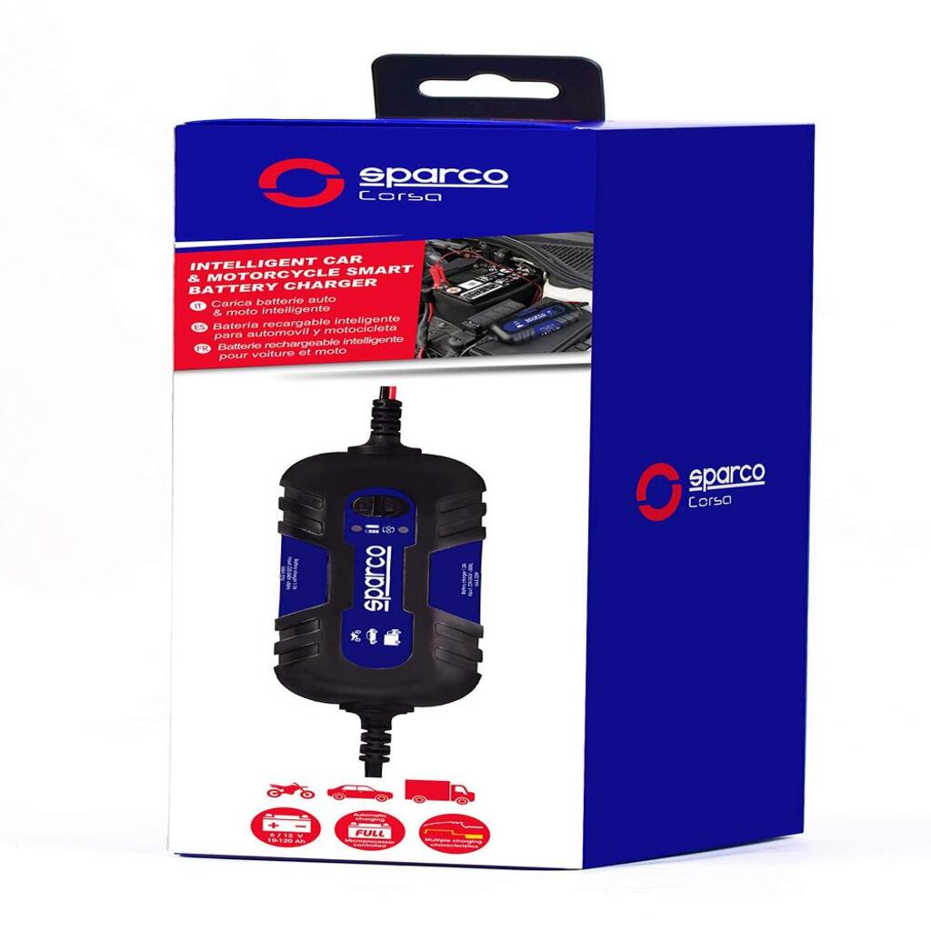 Cargador De Batería Spt500 Sparco