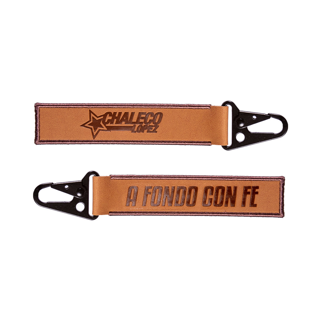 Lanyard Leather Racing Keys Chaleco Lopez