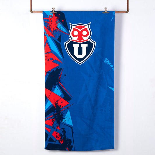 Toalla Playa C/Bolso 70X140 Cms Universidad de Chile