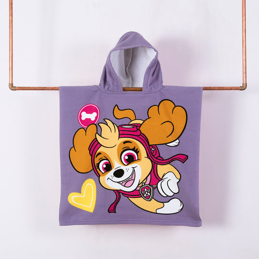 Toalla Playa Capucha 60X120Cm Paw Patrol Pals