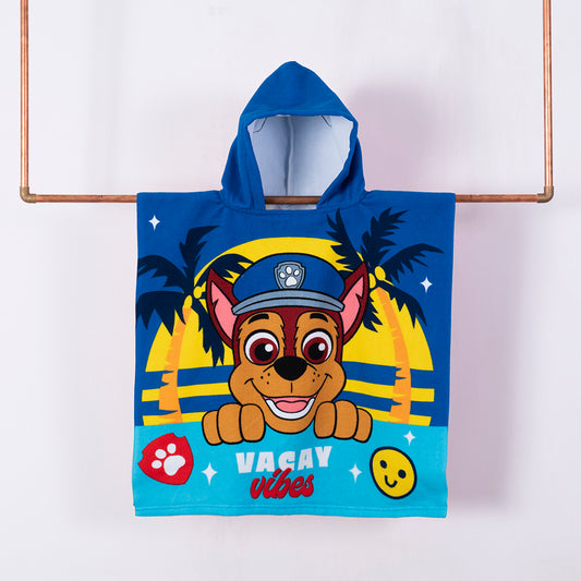 Toalla Playa Capucha 60X120 Paw Patrol Vacay