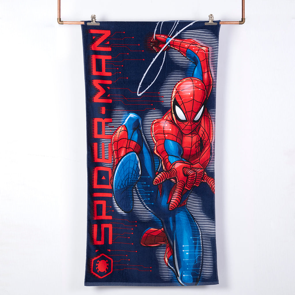 Toalla Playa 70X140 Spiderman Web