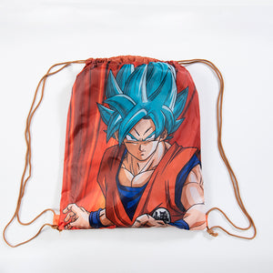 Toalla Playa + Bolso 70X140 Cms Dragon Ball