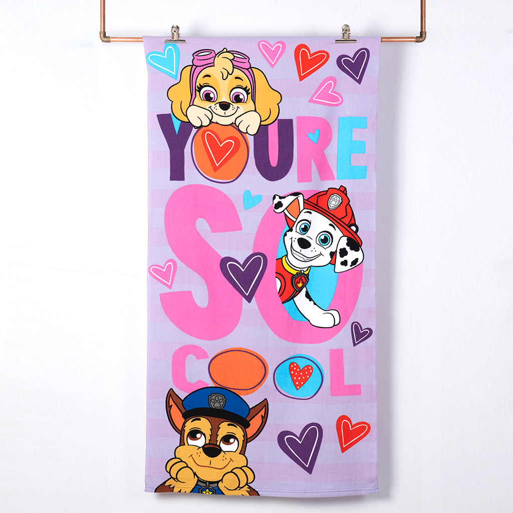 Toalla Playa C/Bolso 70X140 Cms Paw Patrol Cool