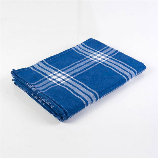 Mantel Tartan Rectangular 150X210 Cm Azul