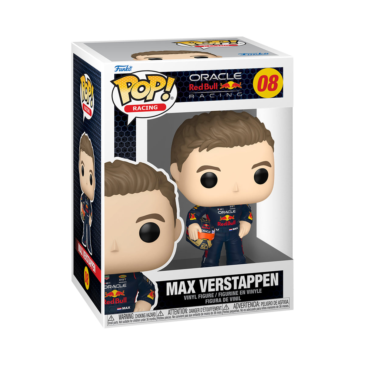 Funko Pop Max Verstappen Oracle Red Bull Racing