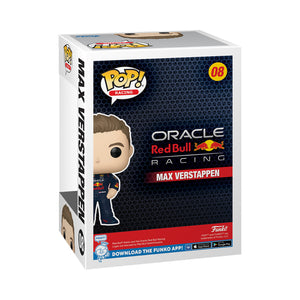 Funko Pop Max Verstappen Oracle Red Bull Racing