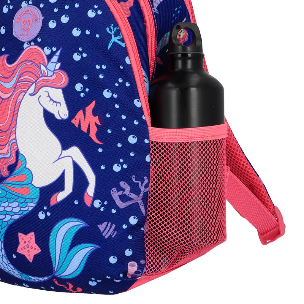 Mochila Saxoline Homeschool 13Lt Sirena Azul