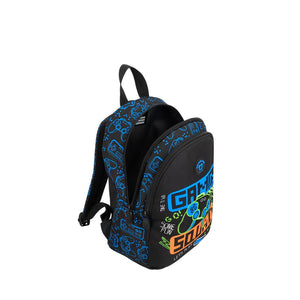 Mochila Saxoline Homeschool 13Lt Gamer Negra