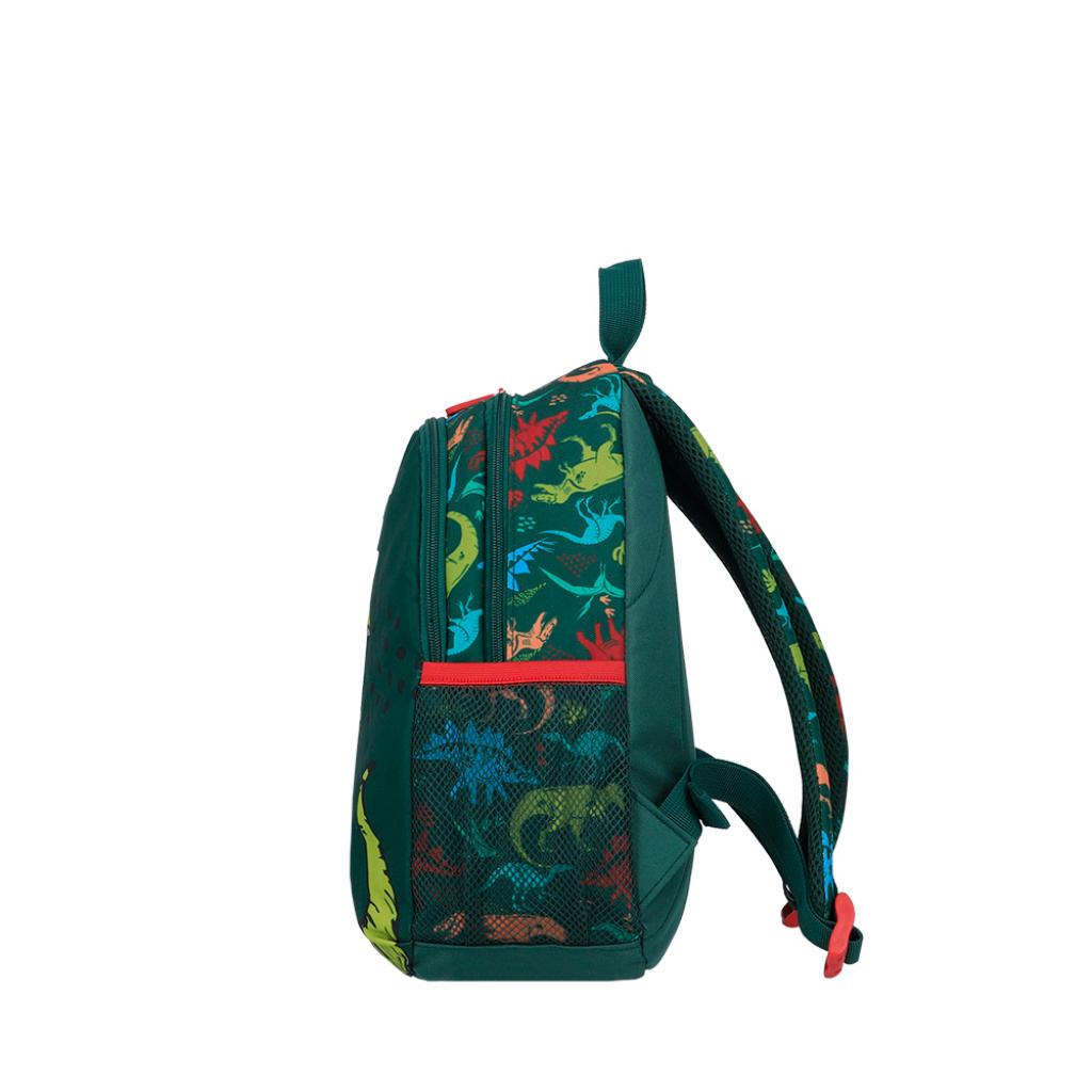 Mochila Saxoline Homeschool 13Lt Dino Verde