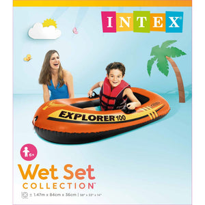 Bote Inflable Intex Explore 100 147 X 84 X 35 Cm