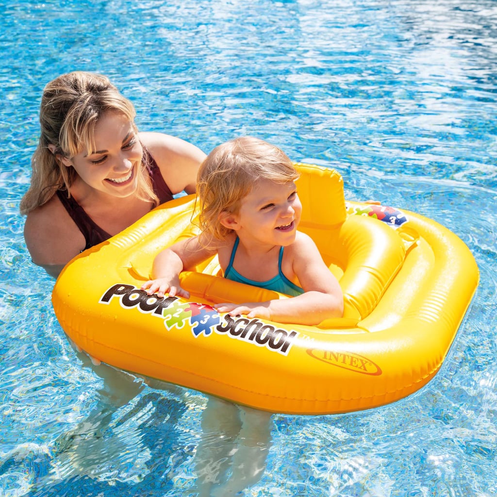 Flotador Inflable Para Bebé Intex Cuadrado, 1-2 Años