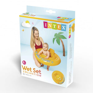 Flotador Inflable Circular Para Bebé Intex My Baby Float 70Cm