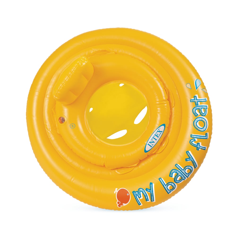 Flotador Inflable Circular Para Bebé Intex My Baby Float 70Cm