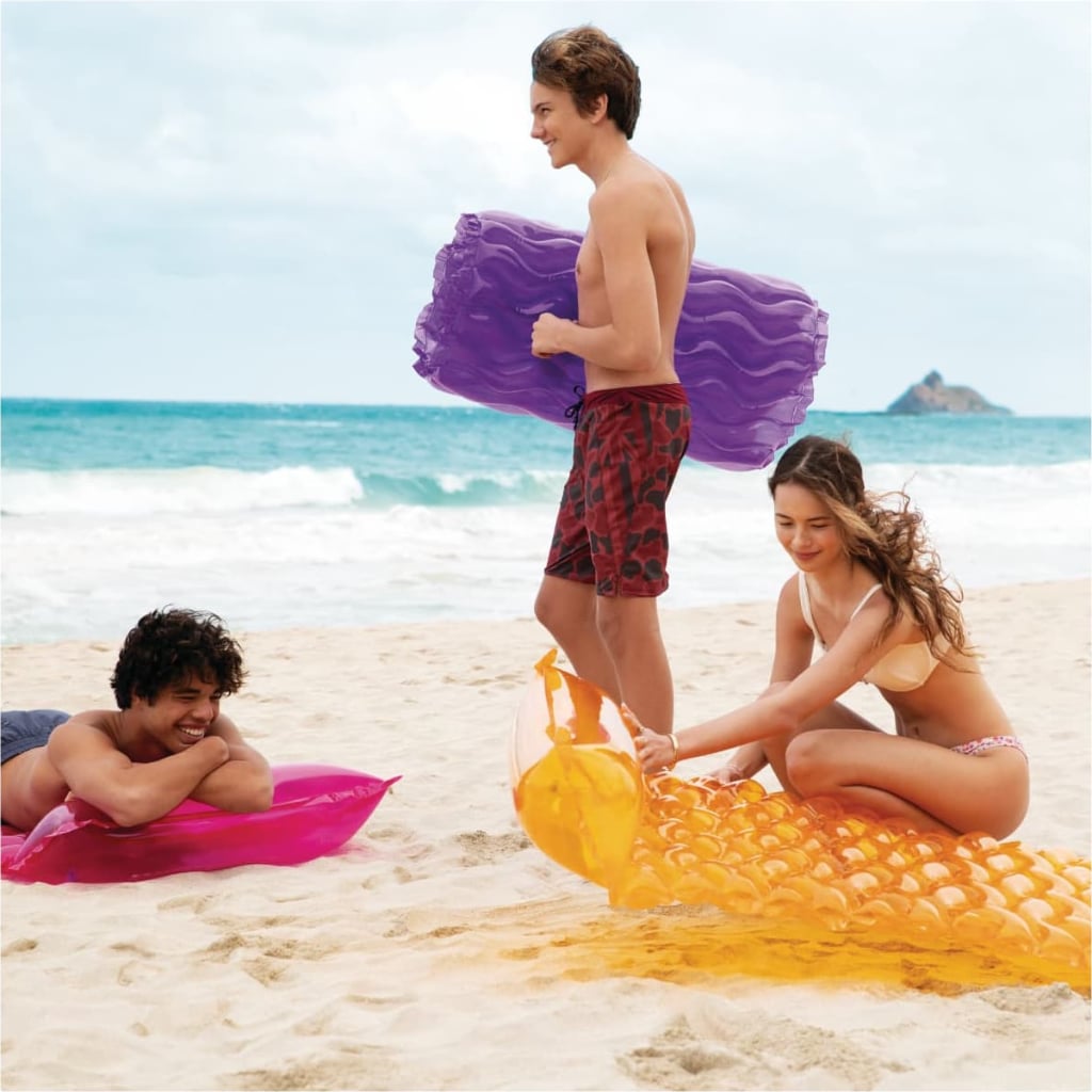 Colchoneta Inflable Intex Sea Wave 229 X 86 Cm Colores Surtidos