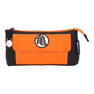 Estuche Dragon Ball Z Negro Con Naranja