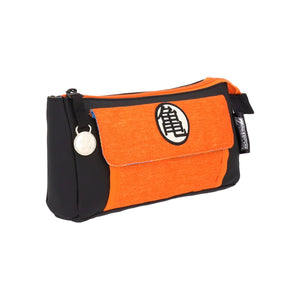 Estuche Dragon Ball Z Negro Con Naranja