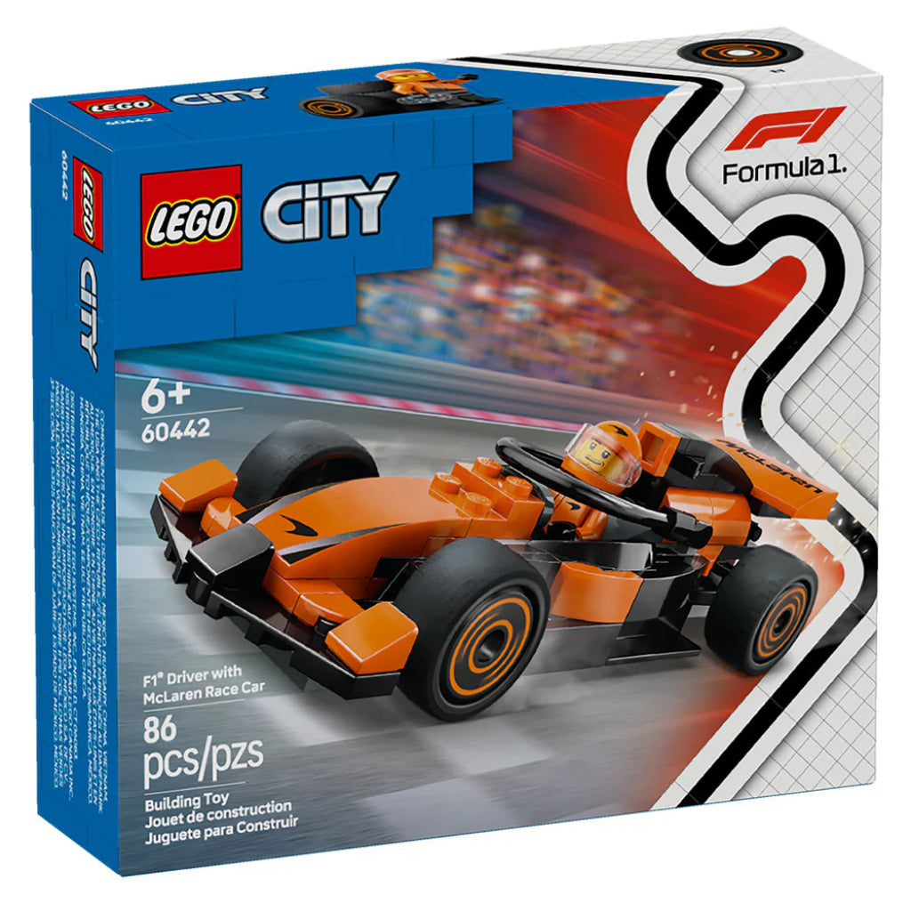 Lego City Piloto De F1® Con Auto Mclaren