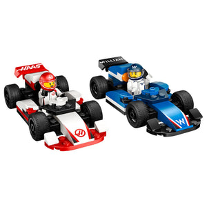 Lego City Autos De F1® Williams Racing Y Haas F1®