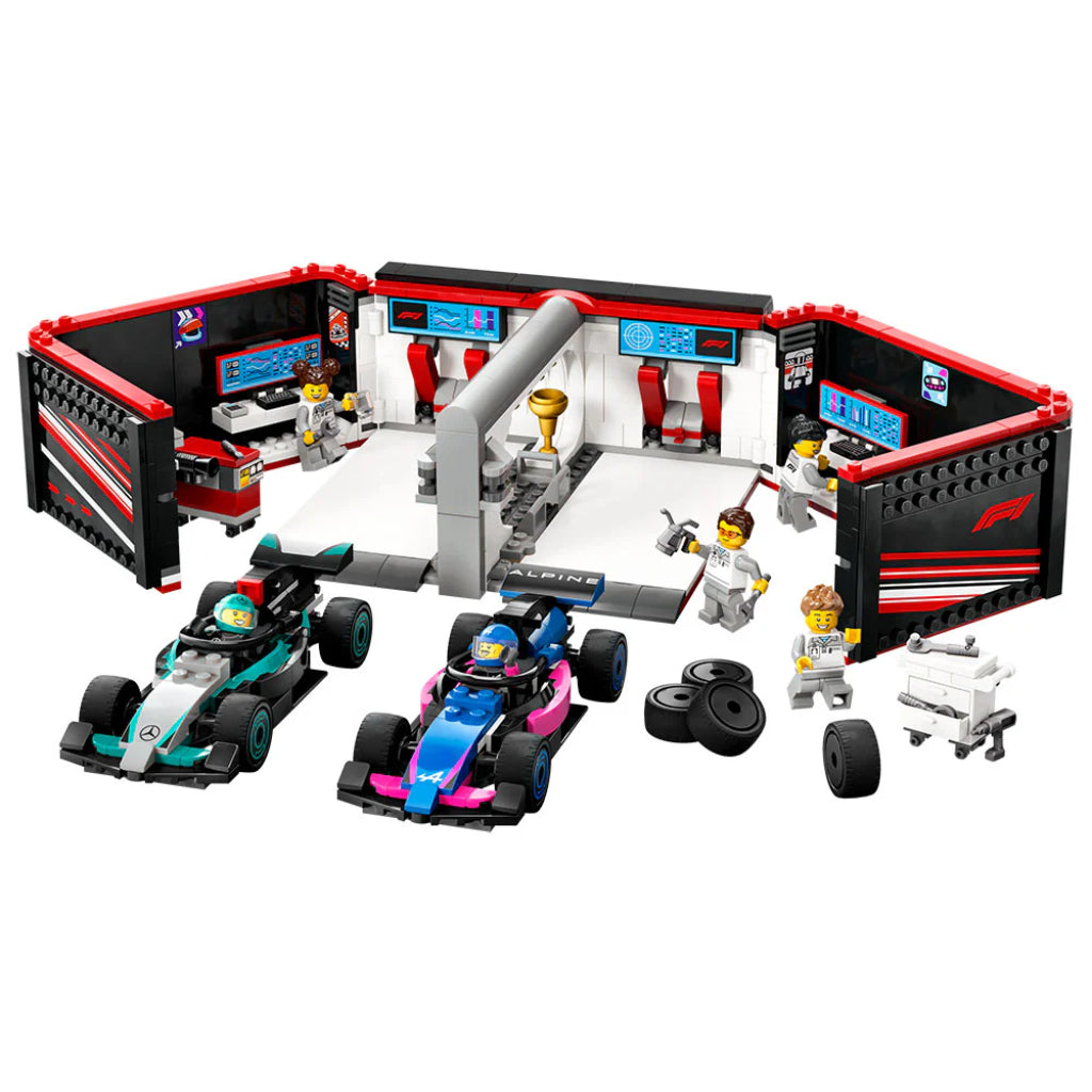 Lego City Taller De F1® Con Autos Mercedes-Amg Y Alpine