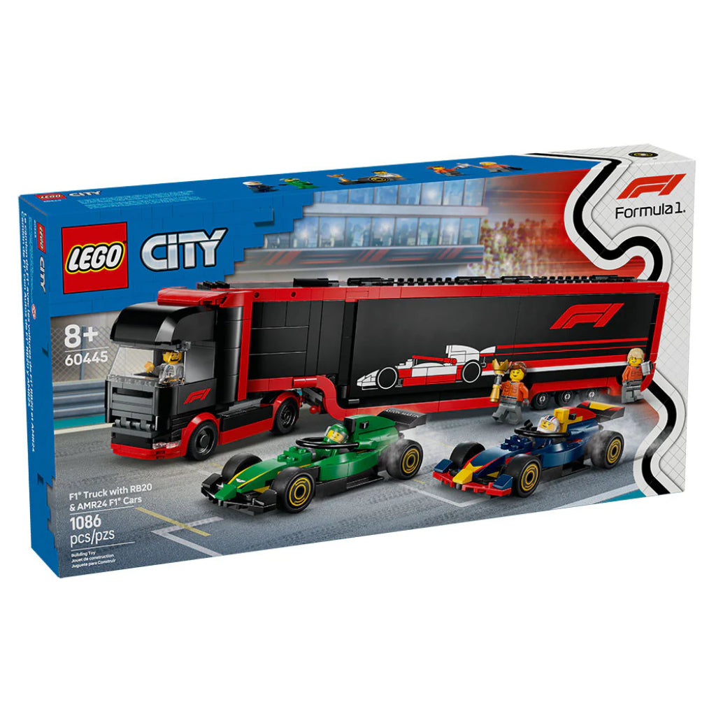 Lego City Camión De F1® Con Autos De F1® Rb20 Y Amr24