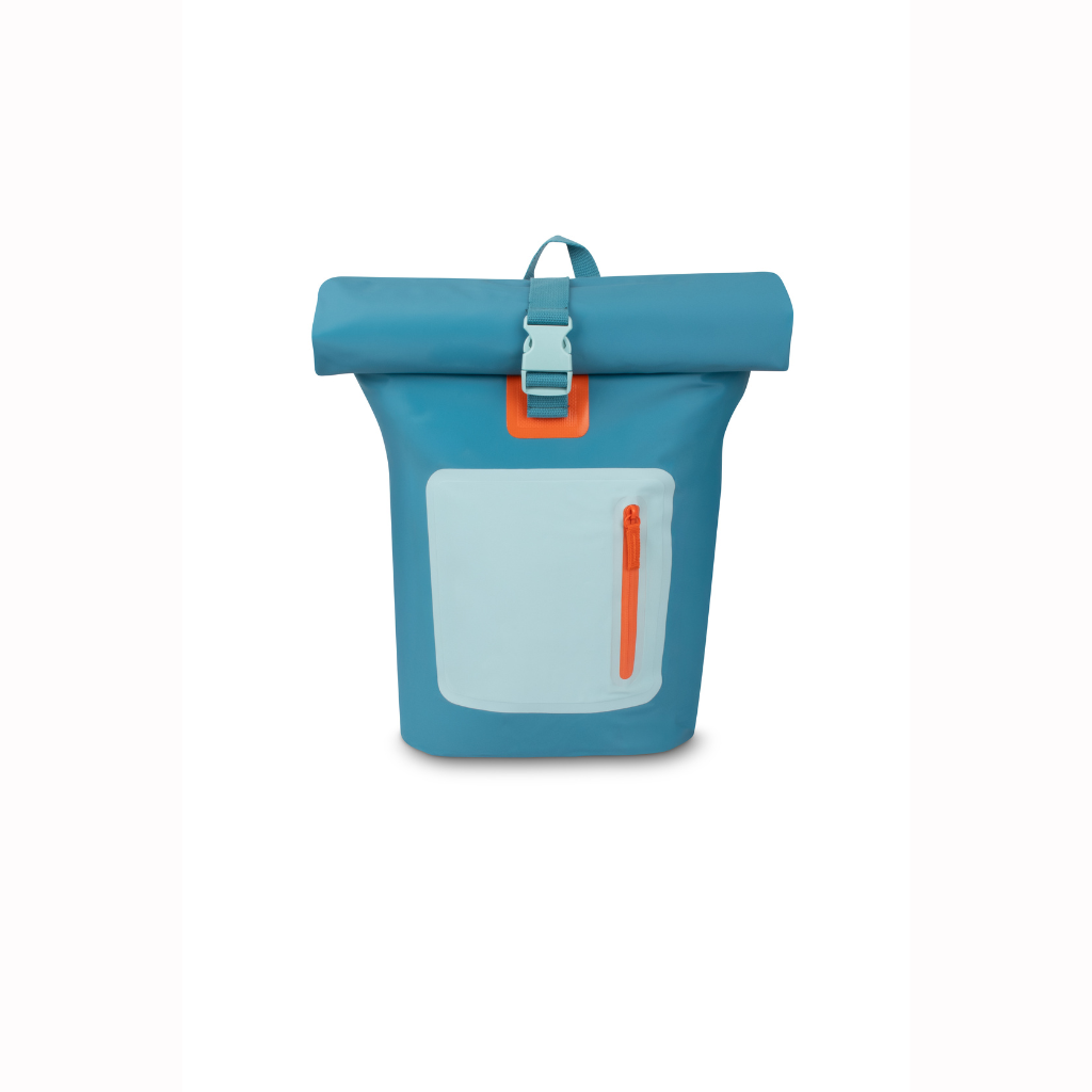 Mochila Cooler Impermeable 15Lt Turquesa