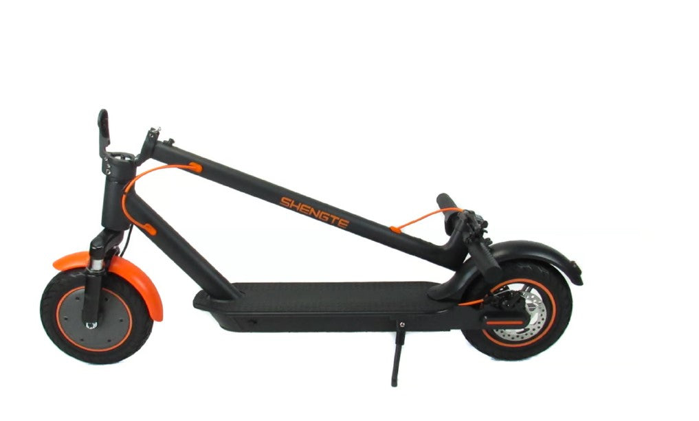 Scooter Eléctrico 8.5", 25 km/hr. (Rueda Anti Pinchazos) 300W / 10A. Plegable + Suspensión