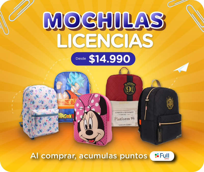 Mochilas Licencias