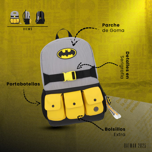 Mochila Batman Cinturón Negro