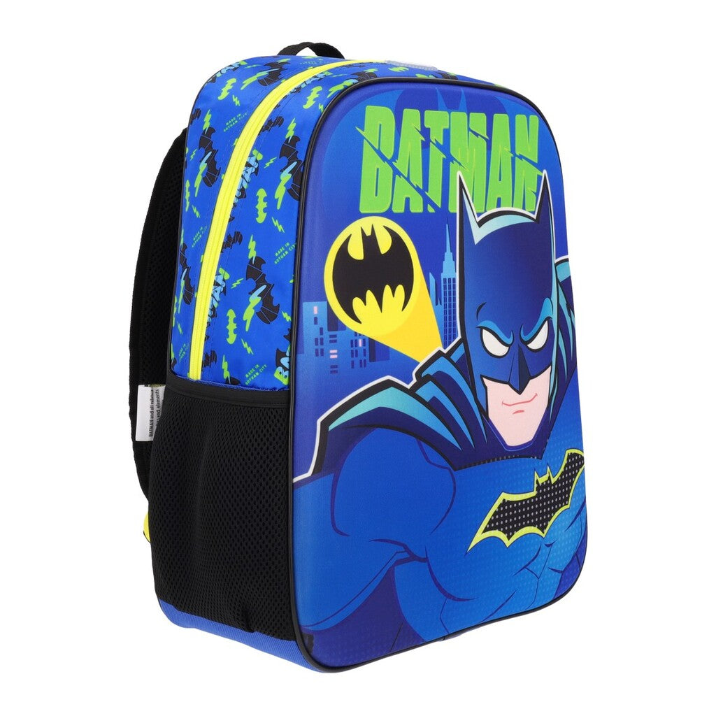 Pack 3 En 1 Mochila, Lonchera Y Estuche Batman