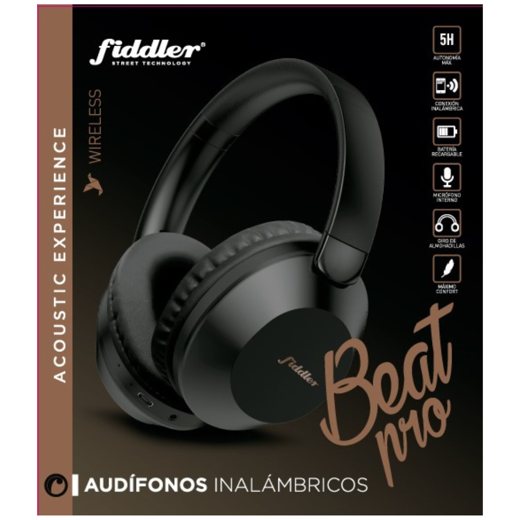 Audífonos Around Ear Bluetooth Fiddler B68 Pro