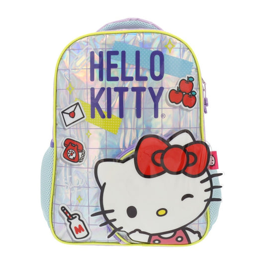 Mochila Hello Kitty Metalizada