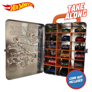 Caja Metálica Portautos Hotwheels