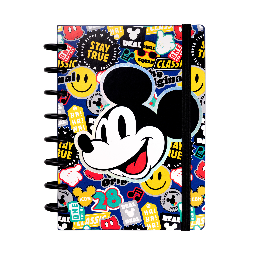 Mooving Loop - Cuaderno A Discos A5 Mickey Mouse