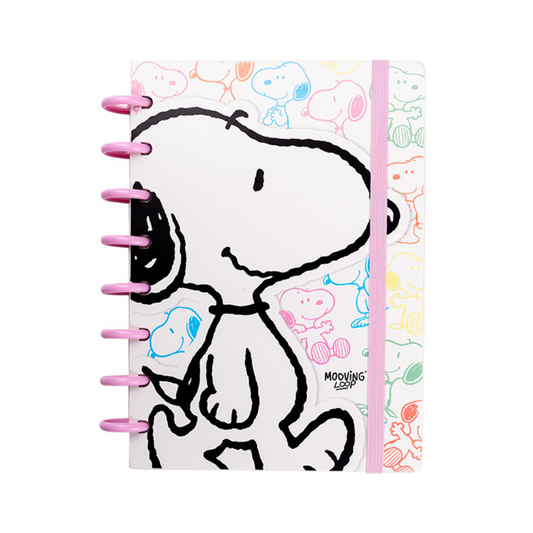 Mooving Loop - Cuaderno A Discos A5 Snoopy