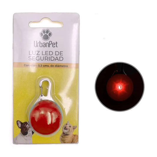 Luz De Seguridad Led Clip-On Rojo