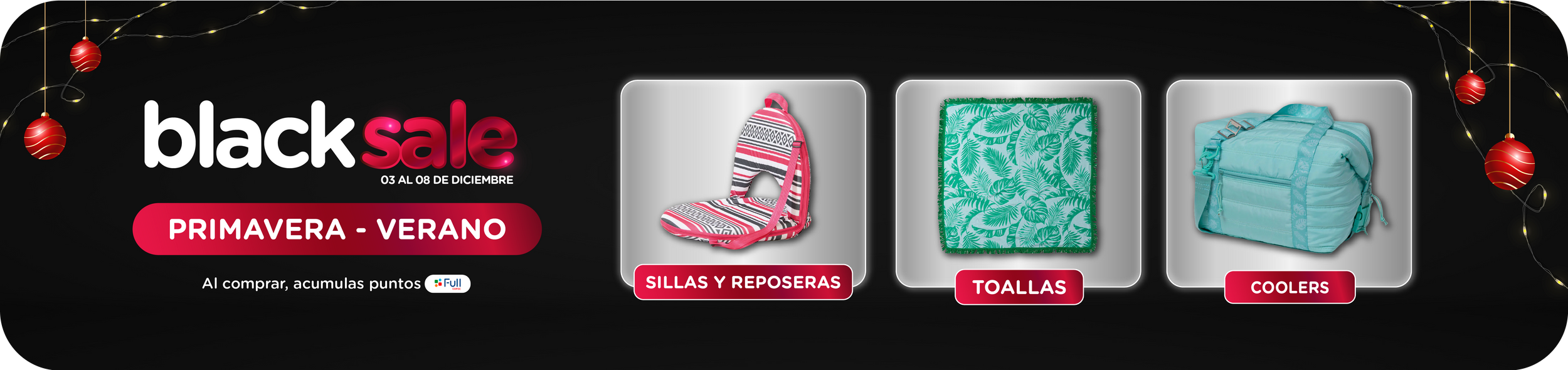 Sillas y Reposeras