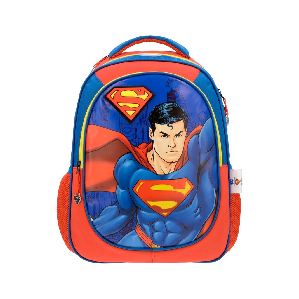 Mochila Superman Con Capa Roja