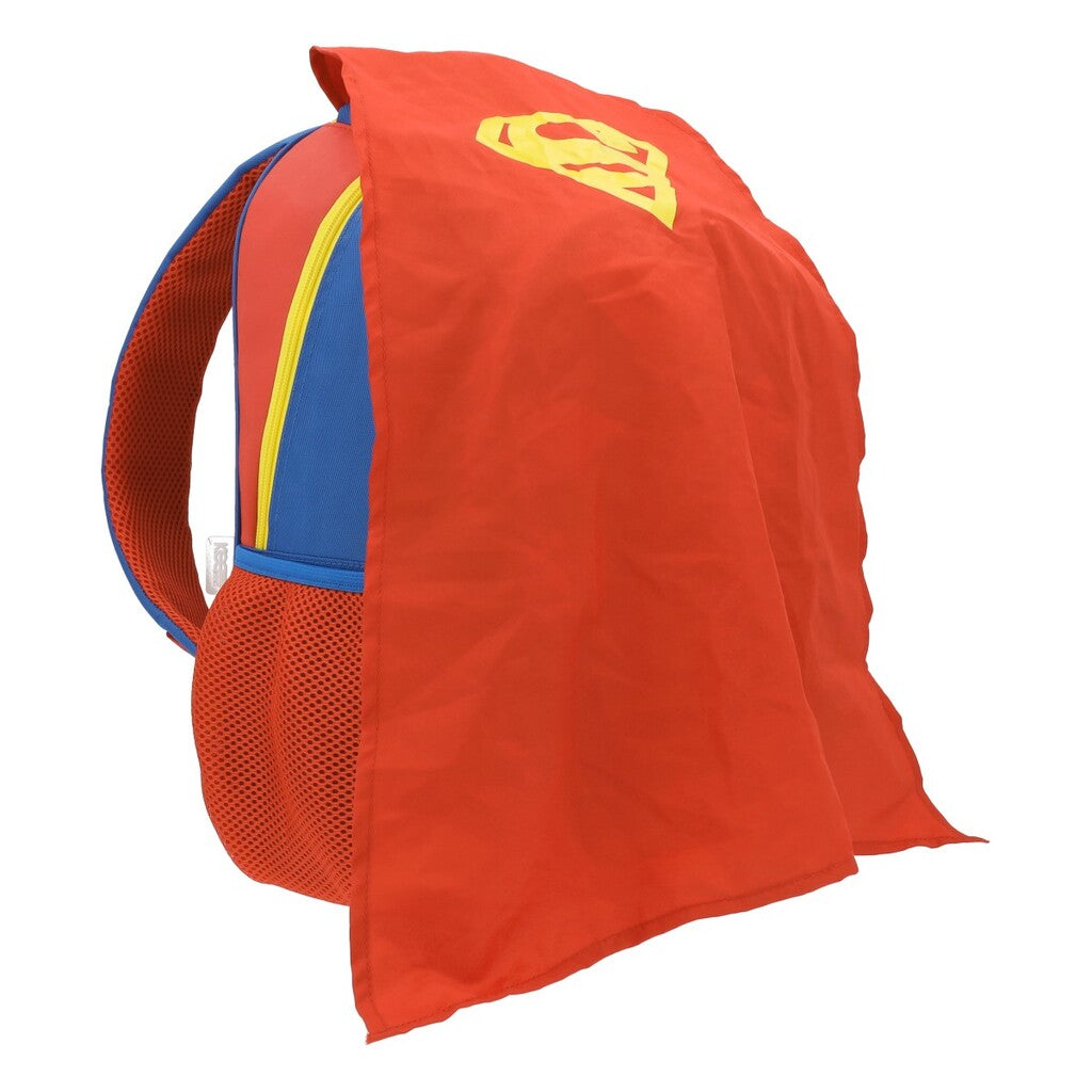 Mochila Superman Con Capa Roja