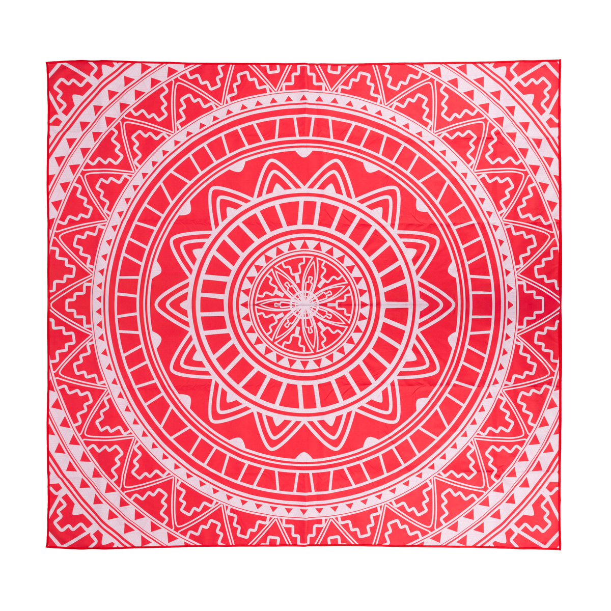 Toalla Playa Mandala Coral XL 153X163Cm